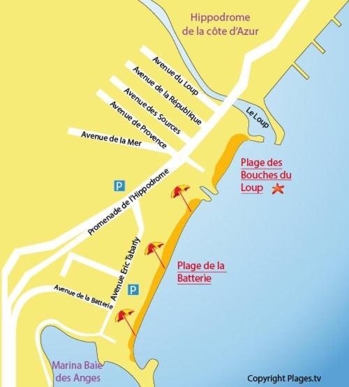 4 Pers , 100M De La Plage Marina Baie Des Anges French Riviera Villeneuve-Loubet Zewnętrze zdjęcie